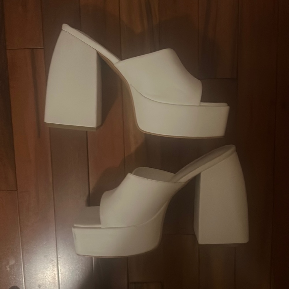 PLT platform chunky heels